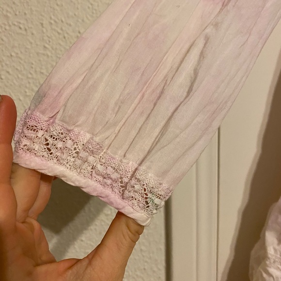 Aritzia- Wilfred La Boheme Elia Tie Dye Mini Dress - XS - Picture 3 of 11